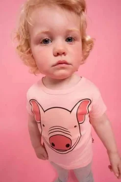 Cub Baby T Delicate Peach Gris