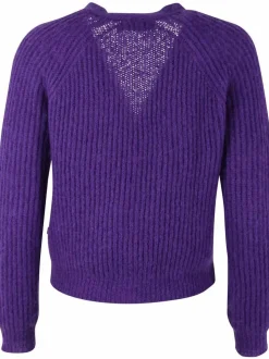 Danadorable Wool Cardigan Purple
