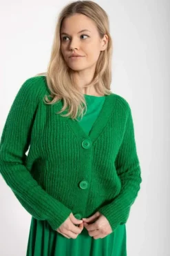 Danadorable Wool Cardigan Green