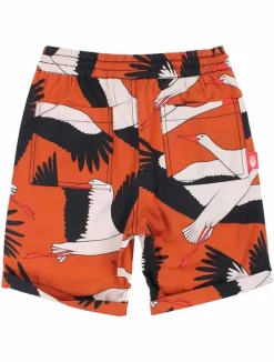 Danalfred Poplin Shorts Rust Big Stork