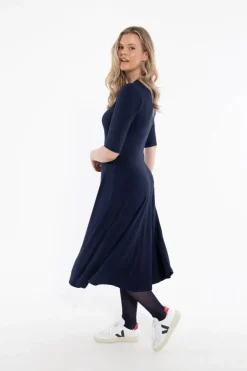 Danandersen Viscose Dress Navy