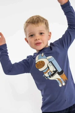 Danebasic Longsleeve Grey Marine Jetpack Viking