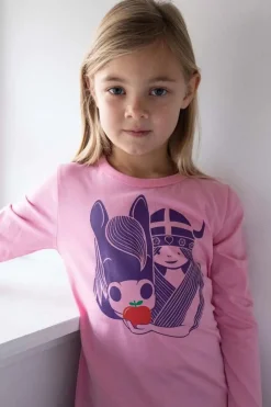 Danebasic Longsleeve Lovely Rose Idunn