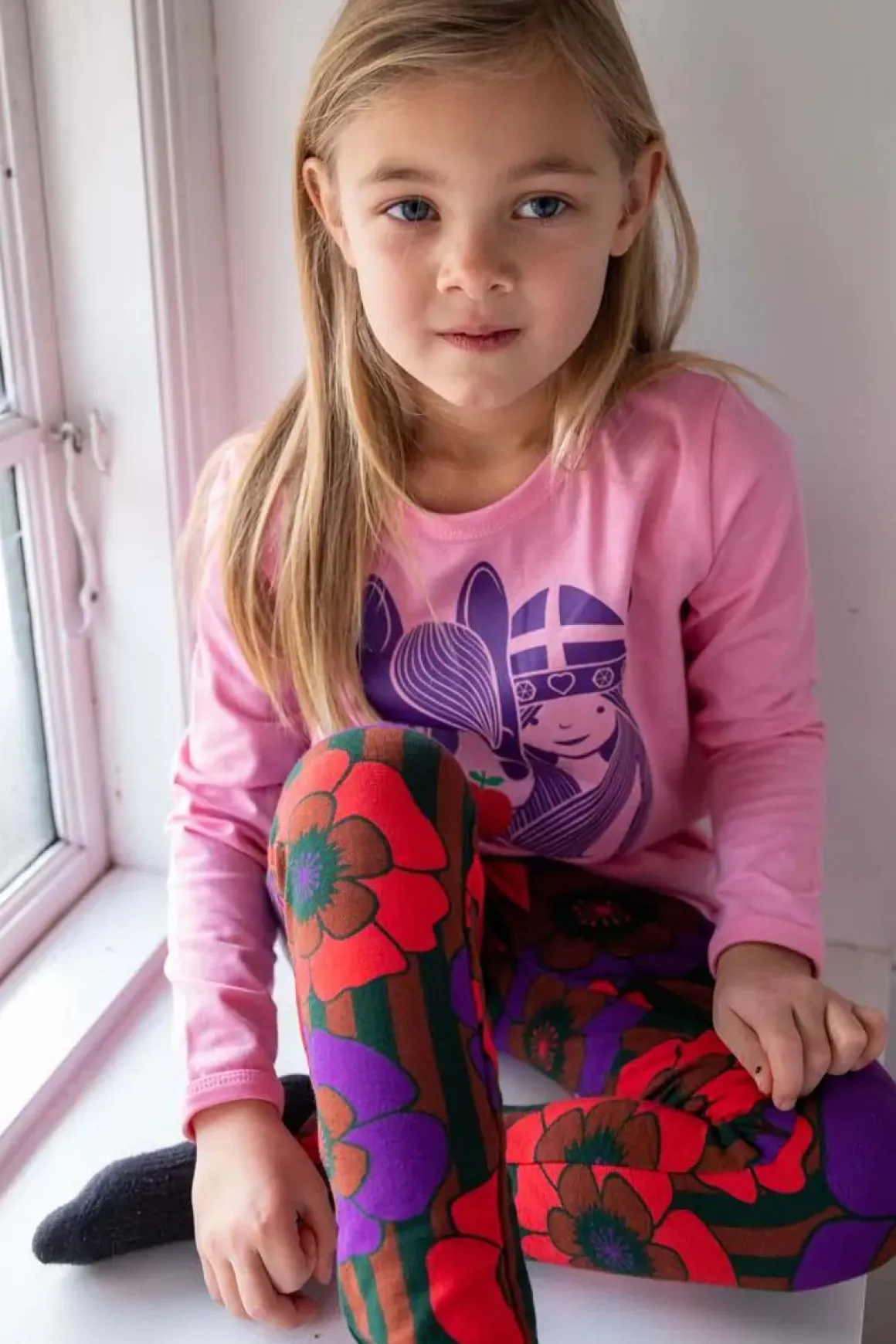 Danebasic Longsleeve Lovely Rose Idunn