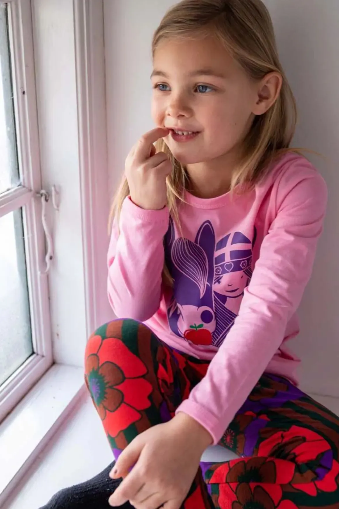 Danebasic Longsleeve Lovely Rose Idunn