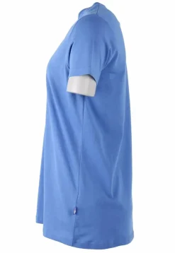 Danebasicladies Ss T Ice Blue Freja