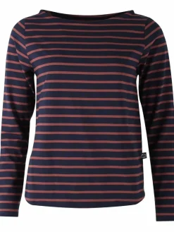 Danebenedikte Tee Dk Navy/Beige Rose