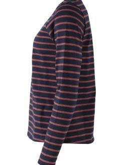 Danebenedikte Tee Dk Navy/Beige Rose