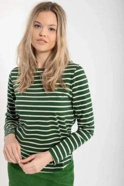 Danebenedikte Tee Warm Khaki/Chalk