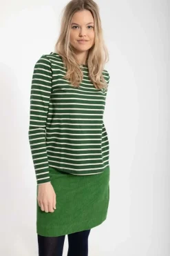 Danebenedikte Tee Warm Khaki/Chalk