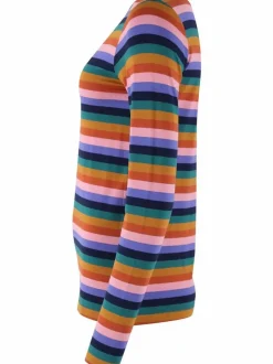 Daneboat Neck Ls Viscose Tee Takeiteasy