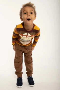Danebronze Pants Jr Brown Beige