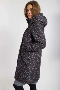 Danebrunhilde Winter Parka Navy Fleurie