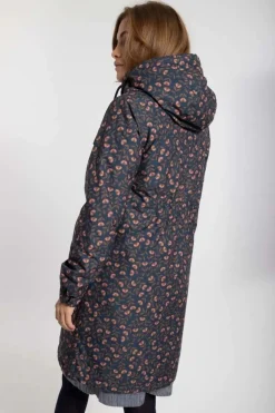 Danebrunhilde Winter Parka Navy Fleurie