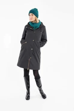 Danebrunhilde Winter Parka Black