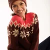 Danecarmen Beanie Cognac/Bronze Glitter
