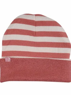 Danecarmen Beanie Rose Beige W. Glitter/Rose Beige_Offwhite
