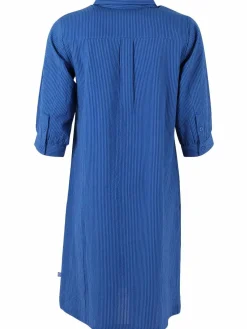 Danecarnation Searsucker Dress Deep Marine/Klein Blue