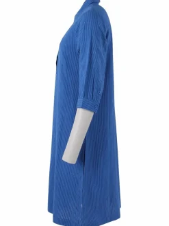 Danecarnation Searsucker Dress Deep Marine/Klein Blue