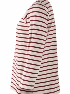 Danecarribean Heavy Cotton Tee Chalk/Red Wine