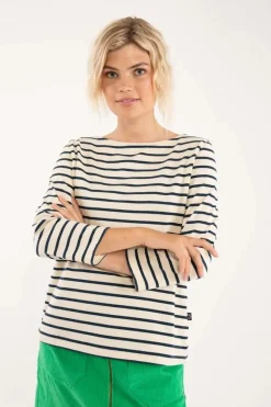 Danecarribean Heavy Cotton Tee Chalk/Navy