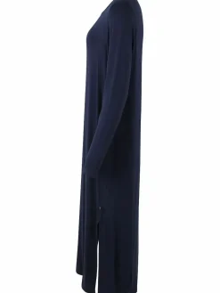 Danecasilda Ls Viscose Dress Navy