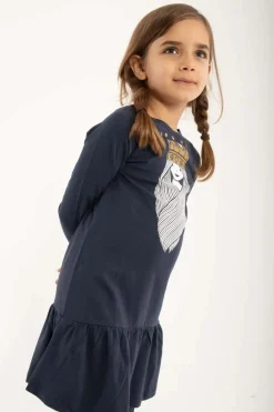 Danecookie Dress Dk Navy Prinsesse