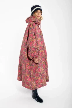 Danedream Drops Rain Poncho Berrygood Pink
