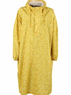 Danedream Drops Rain Poncho Dark Yellow Fleurie