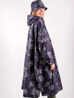 Danedream Drops Rain Poncho Black Hemlock