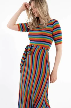 Daneflora Viscose Dress Warmglow
