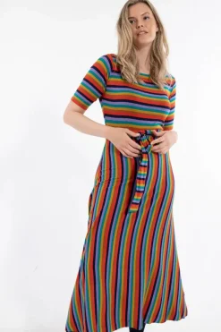 Daneflora Viscose Dress Warmglow