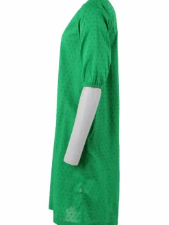 Danefresia Cotton Dot Dress Green