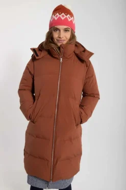 Daneget Down Winter Coat Beige Rose
