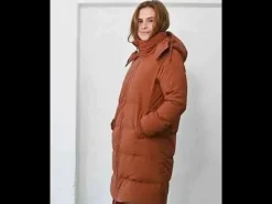 Daneget Down Winter Coat Beige Rose