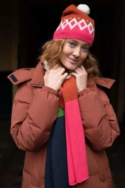 Daneget Down Winter Coat Beige Rose