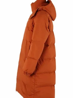Daneget Down Winter Coat Rust