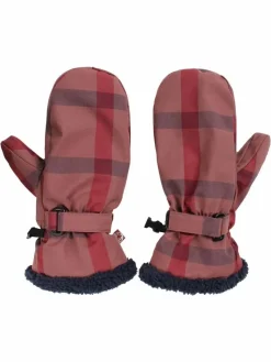 Danehandy Mittens Beige Rose/Dark Navy/Redwine