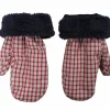 Danehandy Mittens Lt Beige/Dk Navy/Xmas Red