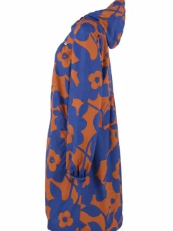 Danehelen Rainjacket Occer/Royal Blue Bloom Boom