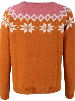 Danehytte Wool Sweater Occer/Chalk/Old Rose