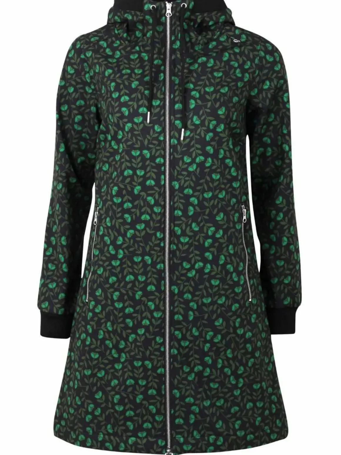 Danejane Softshell Black/Khaki Fleurie