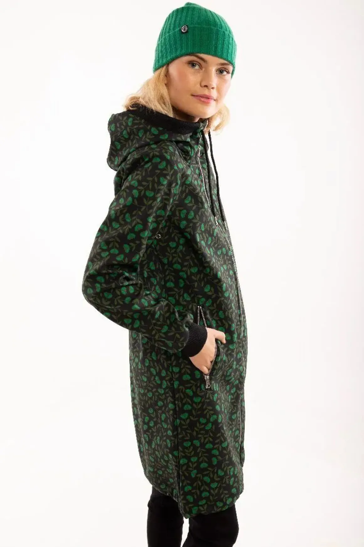 Danejane Softshell Black/Khaki Fleurie