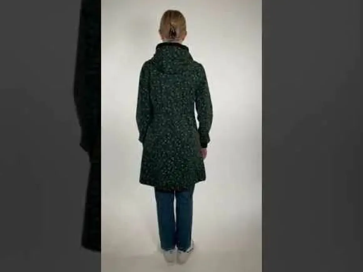 Danejane Softshell Black/Khaki Fleurie