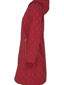 Danejane Softshell Dark Red/Red Dots