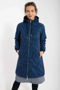 Danejane Softshell Marine Fleurie