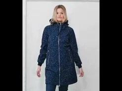 Danejane Softshell Marine Fleurie