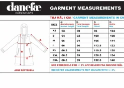 Danejane Softshell Marine Fleurie
