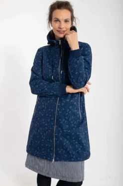 Danejane Softshell Marine Fleurie