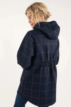 Danejohanne Thermo Anorak Navy/Occer Large Plaid